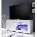 Meuble TV hi-Fi 1 porte/2 niches BERGAME