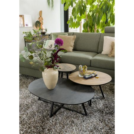 Avalon, table basse 90 x 60 cm - Henders and Hazel