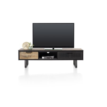 Avalon, meuble tv 160 cm. - 2-tiroirs + 1-niche - Henders&Hazel
