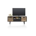 Avalon, lowboard 150 cm. - 2-portes + 1-tiroir + 1-niche (+ LED) - Henders&Hazel