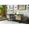 Avalon, lowboard 150 cm. - 2-portes + 1-tiroir + 1-niche (+ LED) - Henders&Hazel