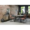 Avalon, buffet 230 cm. - 4-portes + 1-tiroir + 1-porte en verre (+ LED) - Henders&Hazel