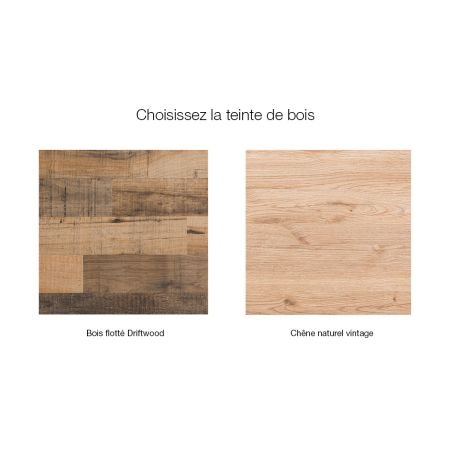 Avalon, armoire 96 cm. - 3-portes + 1-tiroir + 1-porte en verre (+ LED) - Henders and Hazel