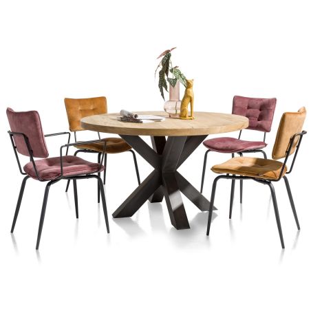 Metalox, table rond 130 cm - Henders&Hazel