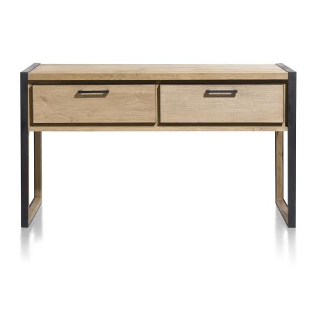 Metalo, console 140 x 42 cm + 2-tiroirs - Henders&Hazel