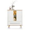 Highboard Jardin 2-portes + 1 tiroir + 3-niches-125 cm - Henders&Hazel