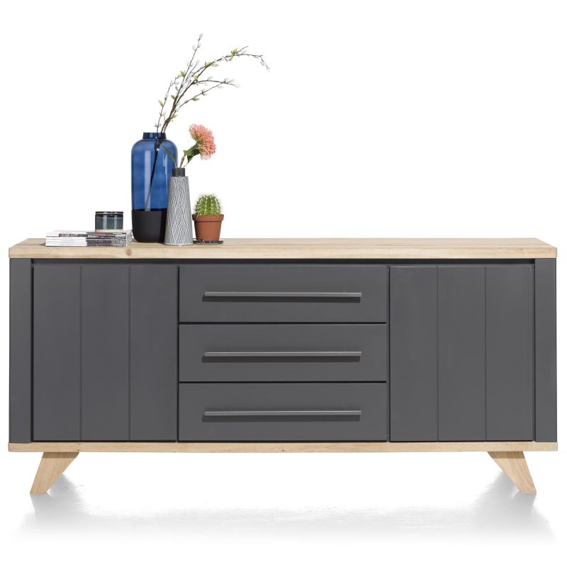 Buffet Jardin 2 portes + 3 tiroirs - 190 cm - Henders&Hazel