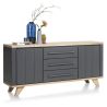Buffet Jardin 2 portes + 3 tiroirs - 190 cm - Henders&Hazel