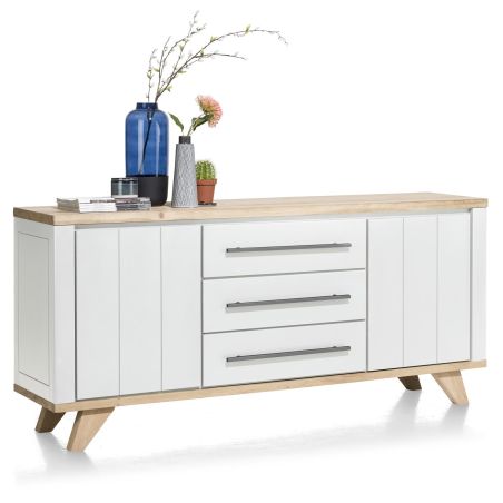 Buffet Jardin 2 portes + 3 tiroirs - 190 cm - Henders&Hazel