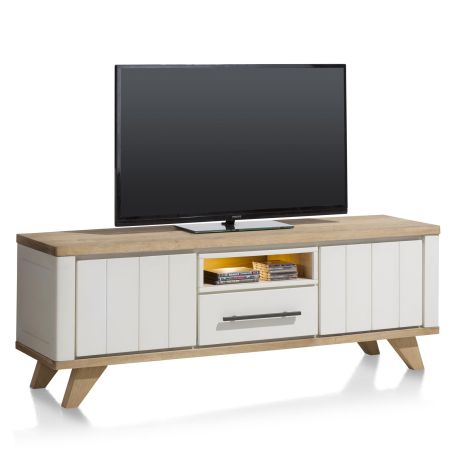 Lowboard Jardin 1 tiroir + 1 niche + 2 portes - 170 cm - Henders&Hazel