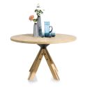 Table ronde Jardino 130 cm - pied central - Henders&Hazel