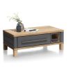 Table basse Jardin 100 x 60 cm + 2 tiroirs + 1 niche - Henders&Hazel