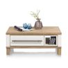 Table basse Jardin 100 x 60 cm + 2 tiroirs + 1 niche - Henders&Hazel