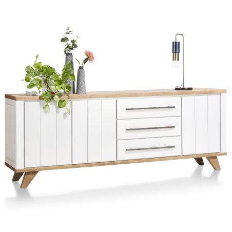 Buffet Jardin 3 portes + 3 tiroirs - 230 cm - Henders&Hazel