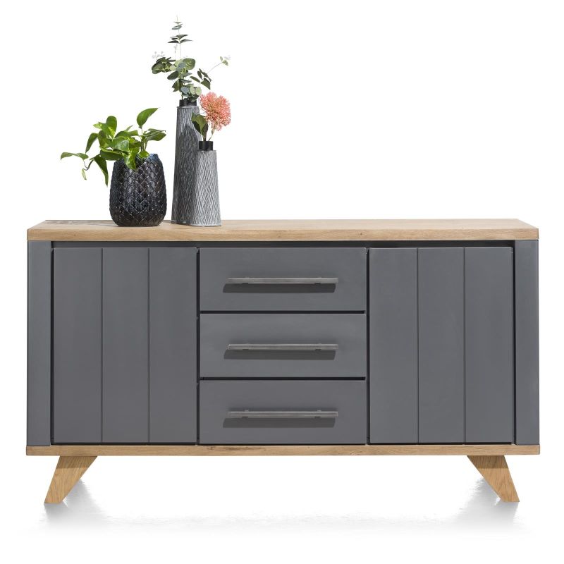 Buffet Jardin 2-portes + 3-tiroirs - 160 cm - Henders&Hazel