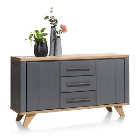 Buffet Jardin 2-portes + 3-tiroirs - 160 cm - Henders&Hazel