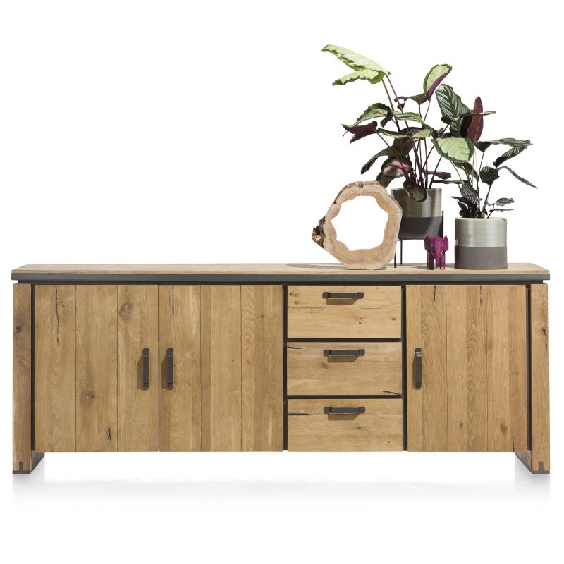 Buffet Farmland 3-portes + 3-tiroirs - 240 cm - Henders&Hazel