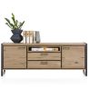Metalo, buffet 2-portes + 2-tiroirs + 1-niche - 210 cm (+ LED) - Henders&Hazel