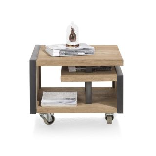 Metalo, bout de canape 60 x 60 cm + 1-niche - Henders&Hazel