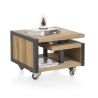Metalo, bout de canape 60 x 60 cm + 1-niche - Henders&Hazel
