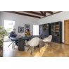 Pavie, armoire 100 cm. - 2-portes + 1-porte rabattante + 6-niches (+ LED) - Henders and Hazel