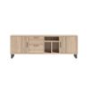 Pavie, buffet 233 cm. - 2-portes + 2-tiroirs + 3-niches (+ LED) - Henders and Hazel