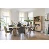 Pavie, table - ovale - 210 x 120 cm. (pied en bois) - Henders and Hazel