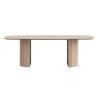 Pavie, table - ovale - 240 x 120 cm. (pied en bois) - Henders and Hazel