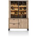 Pavarotti, buffetkast 140 cm. - 2-glasportes + 1-porte + 2-tiroirs (+ LED) - Henders and Hazel