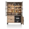 Pavarotti, buffetkast 140 cm. - 2-glasportes + 1-porte + 2-tiroirs (+ LED) - Henders and Hazel