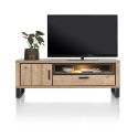 Pavarotti, lowboard 150 cm. - 1-porte + 1-tiroir + 1-niche (+ LED) - Henders and Hazel