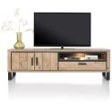 Pavarotti, lowboard 180 cm. - 2-portes + 1-tiroir + 1-niche (+ LED) - Henders and Hazel