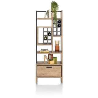 Pavarotti, roomdivider 70 cm. - 1-tiroir t&t + 7-niches + 8-range bouteilles - Henders and Hazel