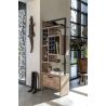 Pavarotti, roomdivider 70 cm. - 1-tiroir t&t + 7-niches + 8-range bouteilles - Henders and Hazel