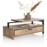 Pavarotti, table basse 60 x 110 cm. + 1-tiroir t&t + 1-niche - Henders and Hazel