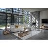 Pavarotti, table basse 60 x 110 cm. + 1-tiroir t&t + 1-niche - Henders and Hazel
