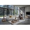 Pavarotti, table basse 60 x 110 cm. + 1-tiroir t&t + 1-niche - Henders and Hazel