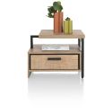 Pavarotti, table d'appoint 60 x 60 cm. + 1-tiroir t&t + 1-niche - Henders and Hazel