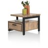 Pavarotti, table d'appoint 60 x 60 cm. + 1-tiroir t&t + 1-niche - Henders and Hazel