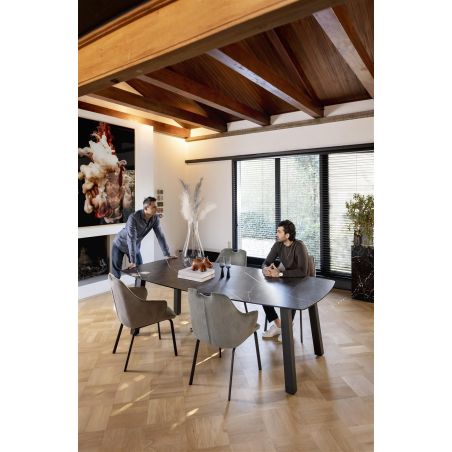 Palace, table 160 x 110 cm. - 4-pieds - Henders and Hazel