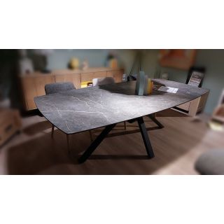 Palace, table 210 x 110 cm. - pied centrale - Henders and Hazel