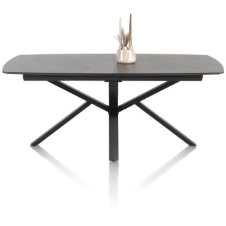 Palace, table a rallonge 190 (+ 60 cm.) x 110 cm. - pied centrale - Henders and Hazel