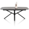 Palace, table a rallonge 190 (+ 60 cm.) x 110 cm. - pied centrale - Henders and Hazel
