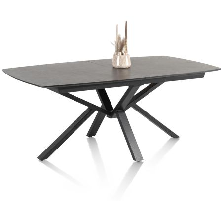 Palace, table a rallonge 190 (+ 60 cm.) x 110 cm. - pied centrale - Henders and Hazel