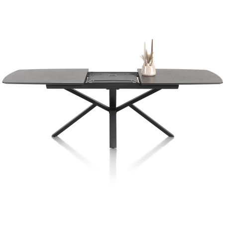 Palace, table a rallonge 190 (+ 60 cm.) x 110 cm. - pied centrale - Henders and Hazel