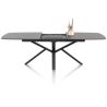 Palace, table a rallonge 190 (+ 60 cm.) x 110 cm. - pied centrale - Henders and Hazel