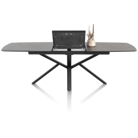 Palace, table a rallonge 190 (+ 60 cm.) x 110 cm. - pied centrale - Henders and Hazel