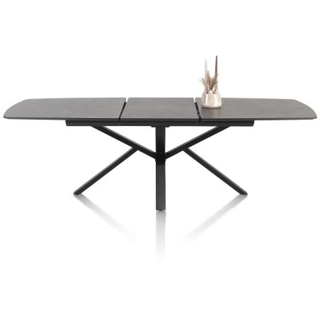 Palace, table a rallonge 190 (+ 60 cm.) x 110 cm. - pied centrale - Henders and Hazel