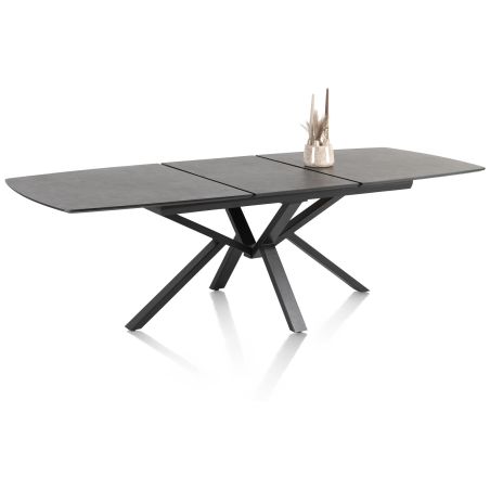 Palace, table a rallonge 190 (+ 60 cm.) x 110 cm. - pied centrale - Henders and Hazel