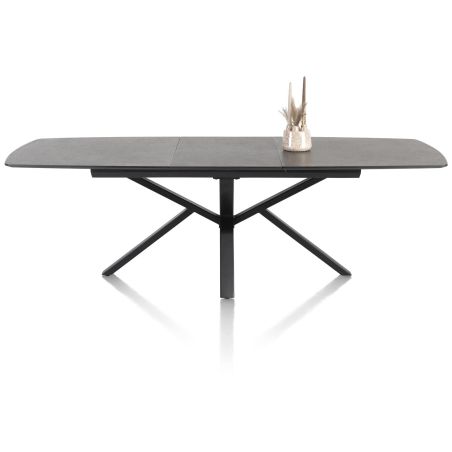 Palace, table a rallonge 190 (+ 60 cm.) x 110 cm. - pied centrale - Henders and Hazel